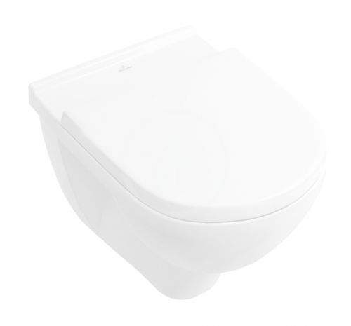 VILLEROY & BOCH O.novo Závěsné WC, CeramicPlus, alpská bílá 566010R1