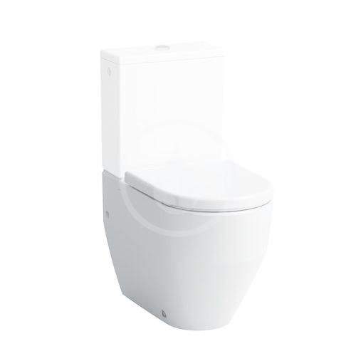 Laufen Pro Stojící WC kombi mísa, 650x360 mm, zadní/spodní odpad, bílá H8259520000001