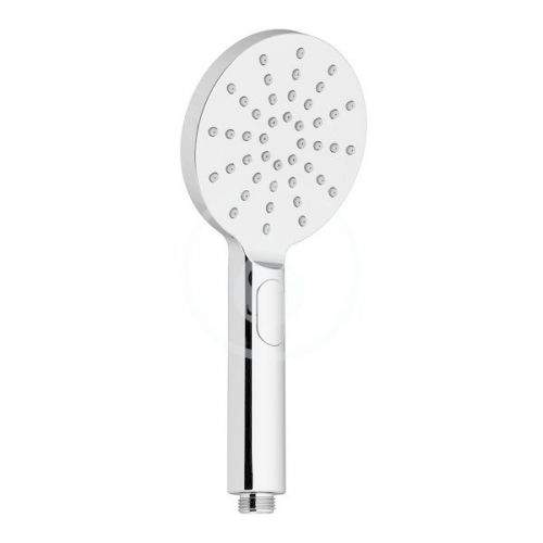 RAVAK Sprchy Ruční sprcha Flat 956.00, 120 mm, 3 proudy, průměr 120 mm, chrom X07P233