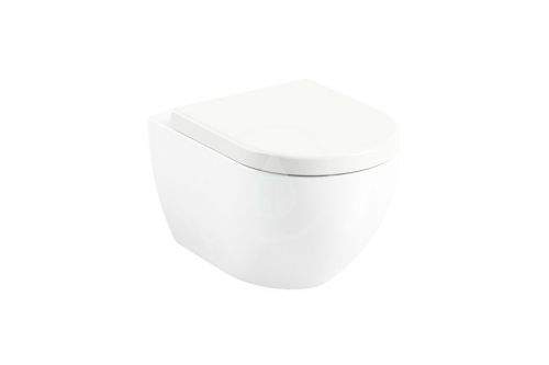 RAVAK Chrome Závěsné WC Uni Rim, bílá X01516