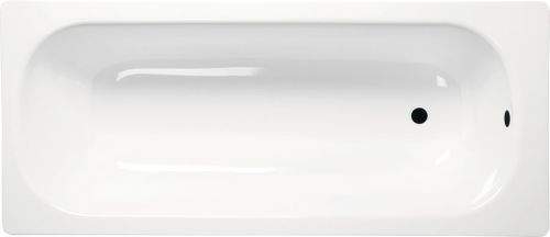 AQUALINE Obdélníková smaltovaná vana 140x70x38cm, bílá V140X70