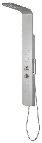 SAPHO PRESTIGE termostatický sprchový panel 200x1400 mm, nerez WN337