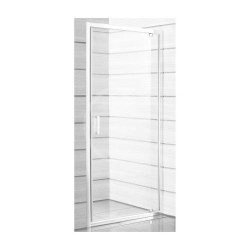 JIKA Lyra plus Sprchové dveře pivotové L/P, 900x1900, bílá/transparentní sklo H2543820006681