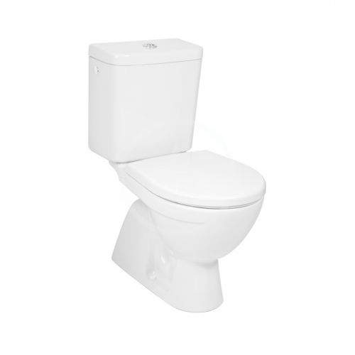 JIKA Lyra plus WC kombi, svislý odpad, boční napouštění, bílá H8263870002413