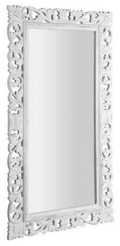SAPHO SCULE zrcadlo v rámu, 80x150cm, bílá IN328
