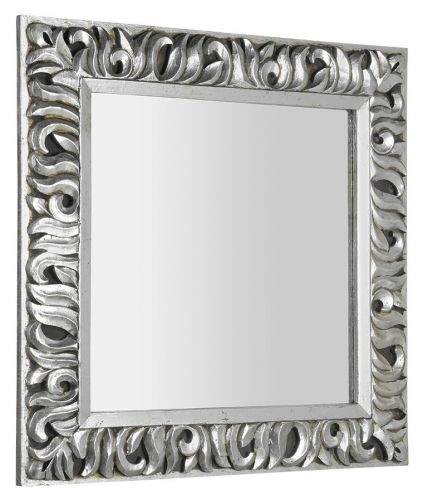 SAPHO ZEEGRAS zrcadlo v rámu, 90x90cm, stříbrná IN401
