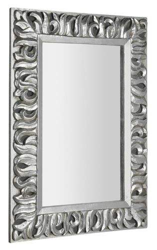 SAPHO ZEEGRAS zrcadlo v rámu, 70x100cm, stříbrná IN432