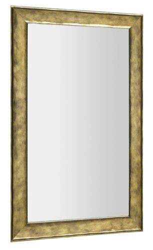 SAPHO BERGARA zrcadlo v dřevěném rámu 642x1042mm, zlatá NL528