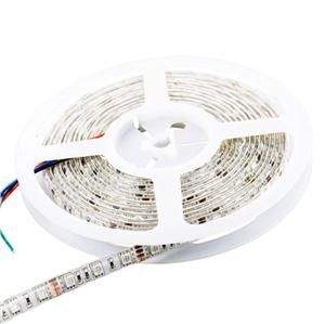 WHITENERGY 07003 Whitenergy LED páska voděodolná 5m 60ks/m 5050 14.4W/m 12V DC RGB