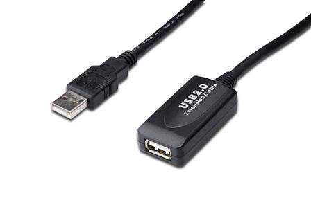 DIGITUS DA-73103 USB 2.0 aktivní prodlužovací kabel Digitus 25m, 5 LGW