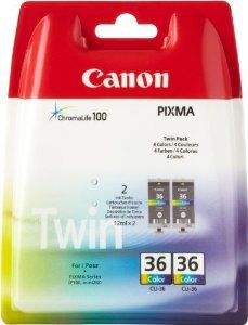 Canon CLI-36, barevná inkoustová kazeta - 2 pack