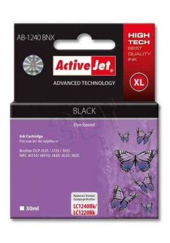 Action ActiveJet ink cartr. Brother LC-1240Bk - 30 ml - 100% NEW AB-1240BNX