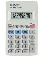 SHARP kalkulačka - EL-233S - Bílá