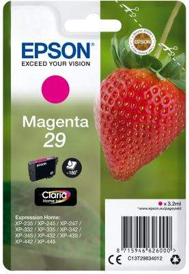 EPSON ink bar Singlepack "Jahoda" Magenta 29 Claria Home Ink