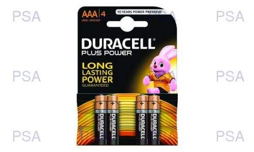 Duracell MN2400B4 Plus Power AAA - 4 Pack