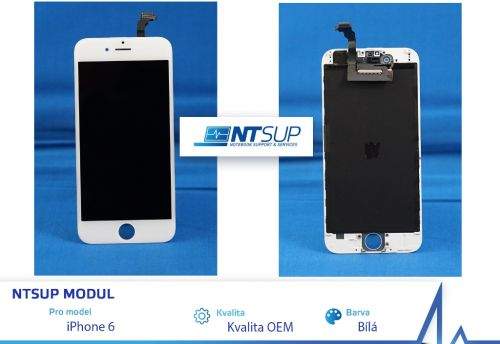 NTSUP LCD modul iPhone 6 bílý kvalita B