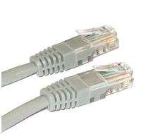 XtendLan Patch kabel Cat5E, UTP, křížený - 10m, šedý
