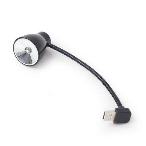 GENIUS GEMBIRD USB lampička k notebooku, flexibilní, černá