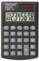 REBELL kalkulačka - SHC208 - černá