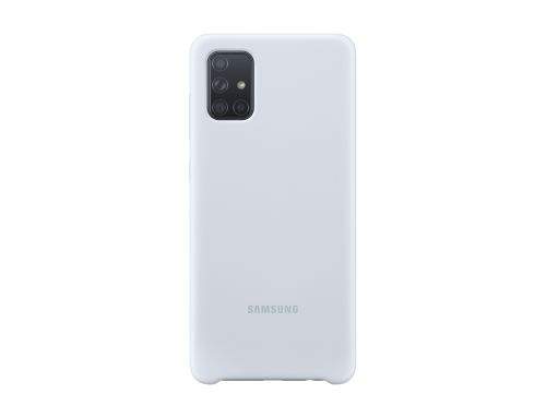Samsung Silikonový kryt pro Galaxy A71 Silver