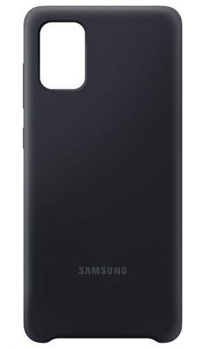 Samsung Silikonový kryt pro Galaxy A71 Black