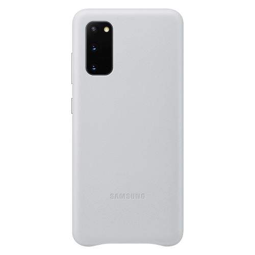 Samsung Kožený kryt pro S20 Light Gray
