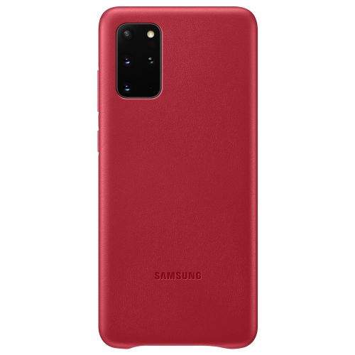 Samsung Kožený kryt pro S20+ Red