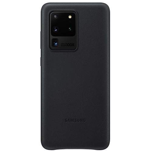 Samsung Kožený kryt pro S20 Ultra Black