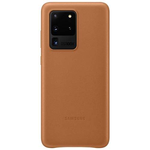 Samsung Kožený kryt pro S20 Ultra Brown