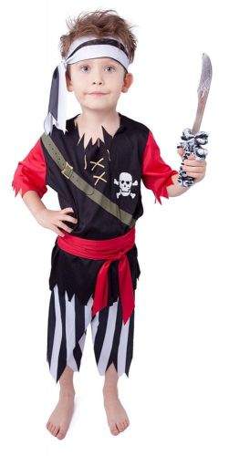 Rappa Kostým pirát s šátkem S