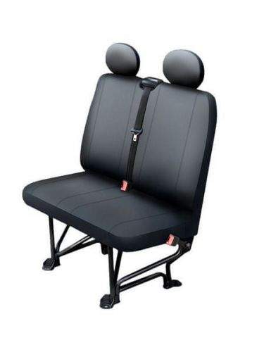MAMMOOTH Potah sedadlo ze syntetické kůže, velikost M, na vestavěné dvoumístné sedadlo spolujezdce, barva černá