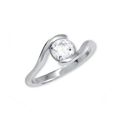 Brilio Silver Stříbrný zásnubní prsten 426 001 00422 04 - 1,98 g (Obvod 52 mm) stříbro 925/1000