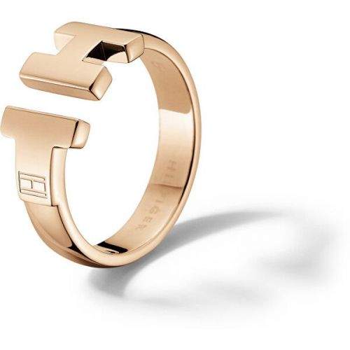 Tommy Hilfiger Luxusní bronzový prsten z oceli TH2700862 (Obvod 54 mm)