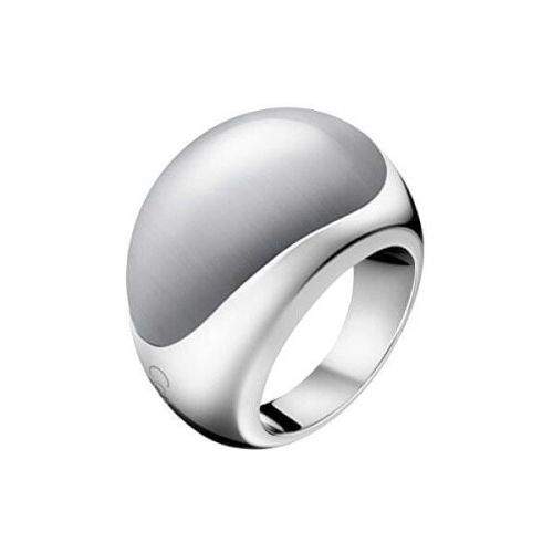 Calvin Klein Ocelový prsten s kamenem Ellipse KJ3QWR0201 (Obvod 57 mm)