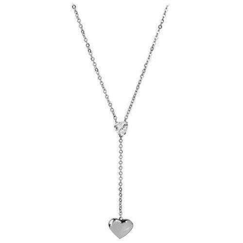 Troli Zamilovaný ocelový náhrdelník SW-NW061 silver