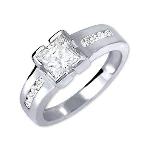Brilio Silver Stříbrný zásnubní prsten 426 001 00416 04 (Obvod 52 mm) stříbro 925/1000