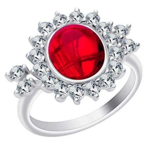 Preciosa Stříbrný prsten Camellia 6108 63 stříbro 925/1000