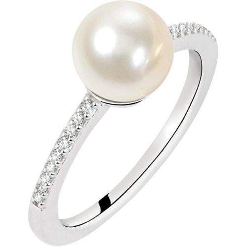 Morellato Stříbrný prsten s perlou Perla SANH070 (Obvod 56 mm) stříbro 925/1000