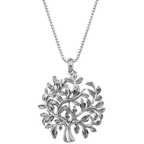 Hot Diamonds Luxusní stříbrný náhrdelník se stromem života Jasmine DP700 (řetízek, přívěsek) stříbro 925/1000