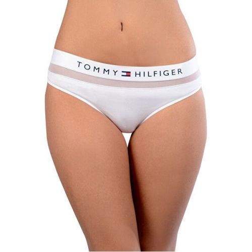 Tommy Hilfiger Dámské kalhotky Sheer Flex Cotton Bikini UW0UW00022-100 (Velikost S)