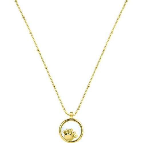 Morellato Pozlacený náhrdelník s elementem Scrigno D`Amore SAMB35 (řetízek, přívěsek) stříbro 925/1000
