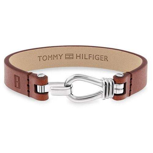 Tommy Hilfiger Pánský kožený náramek TH2701054
