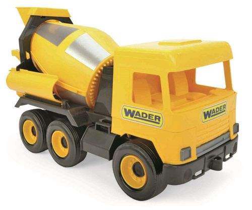 Wader Auto middle Truck domíchávač žlutý