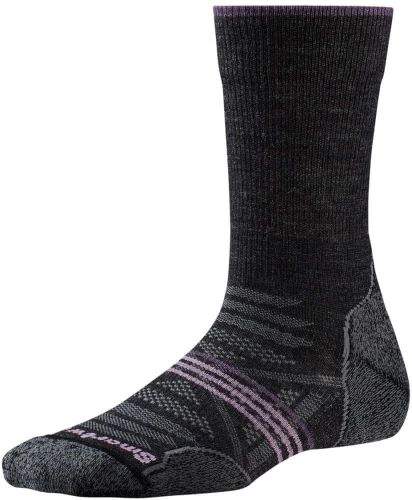 SmartWool W Phd Outdoor Light Crew charcoal S