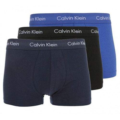 Calvin Klein 3 PACK - pánské boxerky Trunk U2664G-4KU (Velikost M)