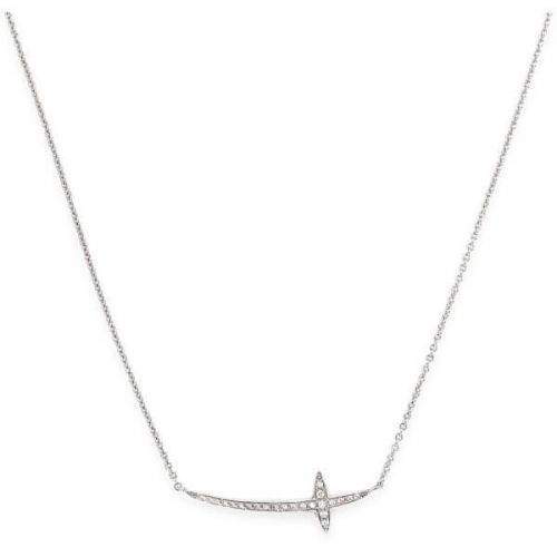 Amen Dámský stříbrný náhrdelník se zirkony Rosary NCR stříbro 925/1000