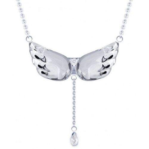 Preciosa Stříbrný náhrdelník s krystalem Crystal Wings 6064 00 stříbro 925/1000