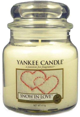Yankee Candle Classic střední 411 g Snow In Love
