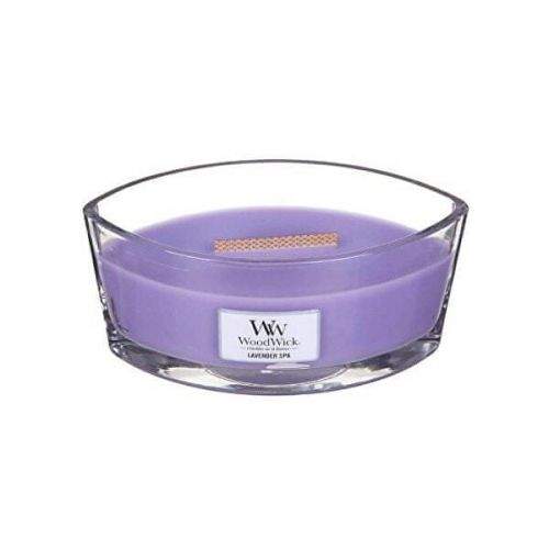 Woodwick Vonná svíčka loď Lavender Spa 453,6 g