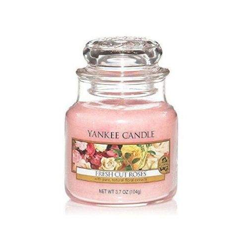 Yankee Candle Aromatická svíčka Classic malá Fresh Cut Roses 104 g